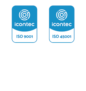Icontec logos footer